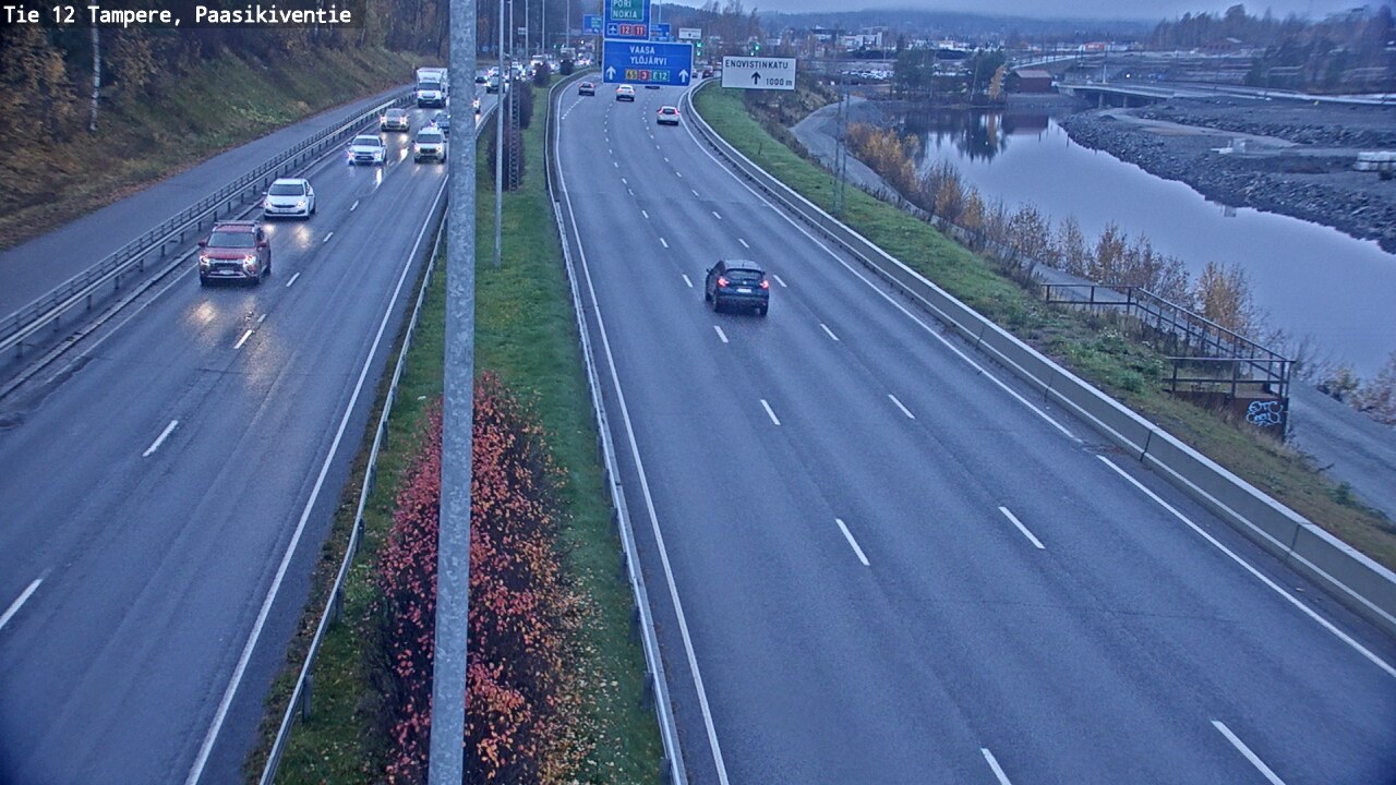 Kelikamerat Kuva Tie 12 Tampere, Paasikiventie, Tampere, Pirkanmaa