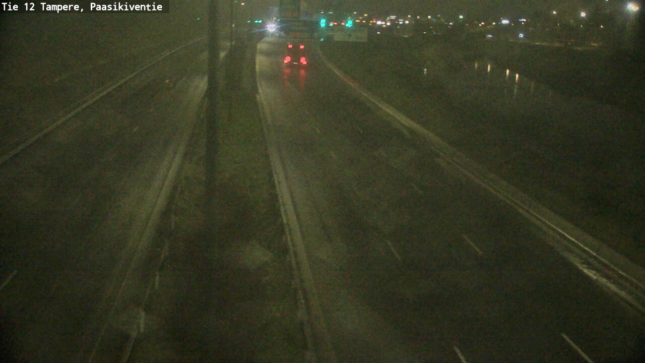 Weather Camera Image Väg 12 Tammerfors, Paasikiventie, Tampere, Pirkanmaa