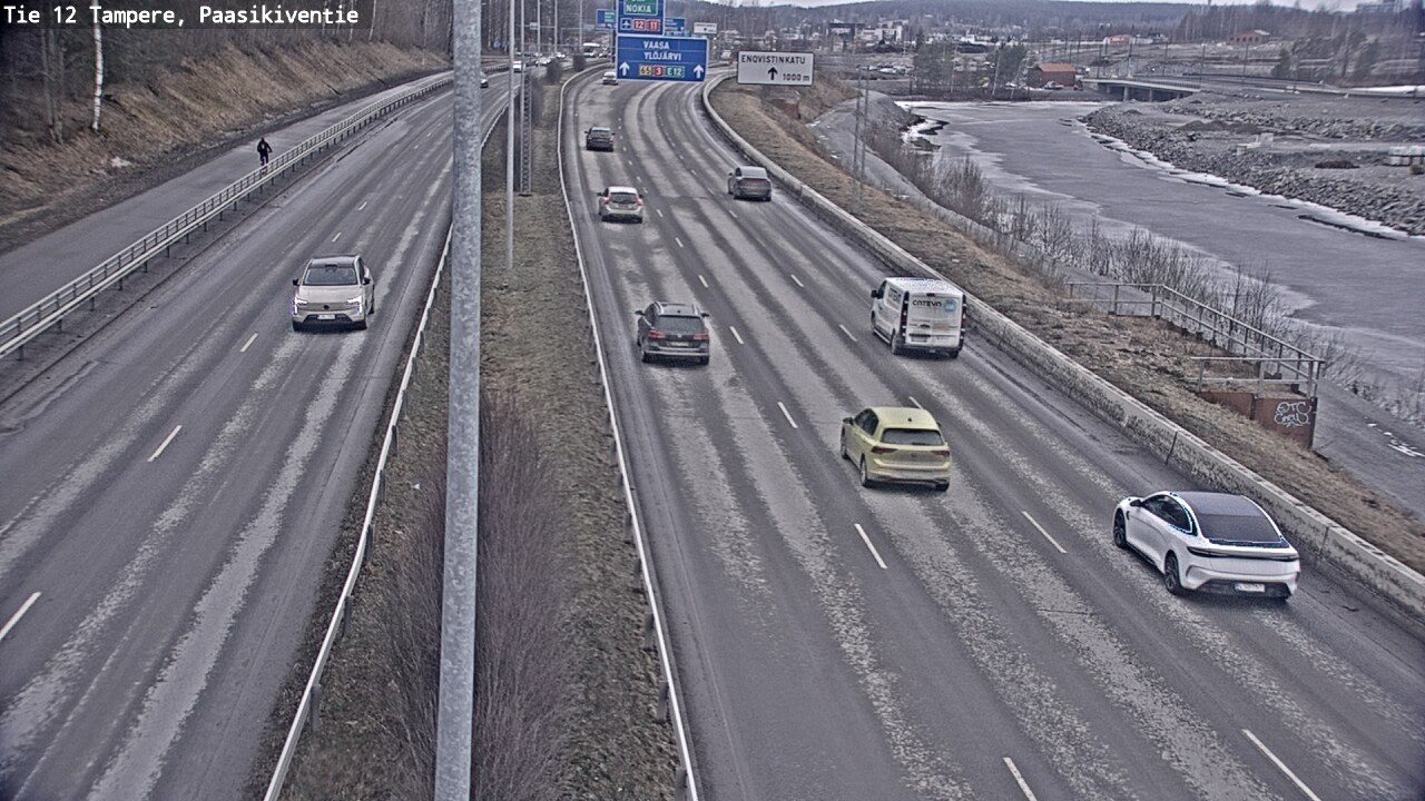 Kelikamerat Kuva Tie 12 Tampere, Paasikiventie, Tampere, Pirkanmaa