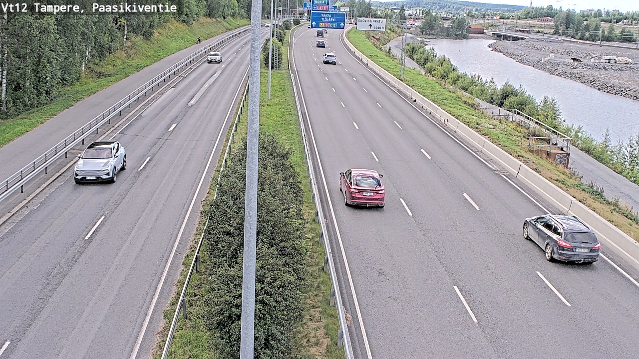 Kelikamerat Kuva Tie 12 Tampere, Paasikiventie, Tampere, Pirkanmaa