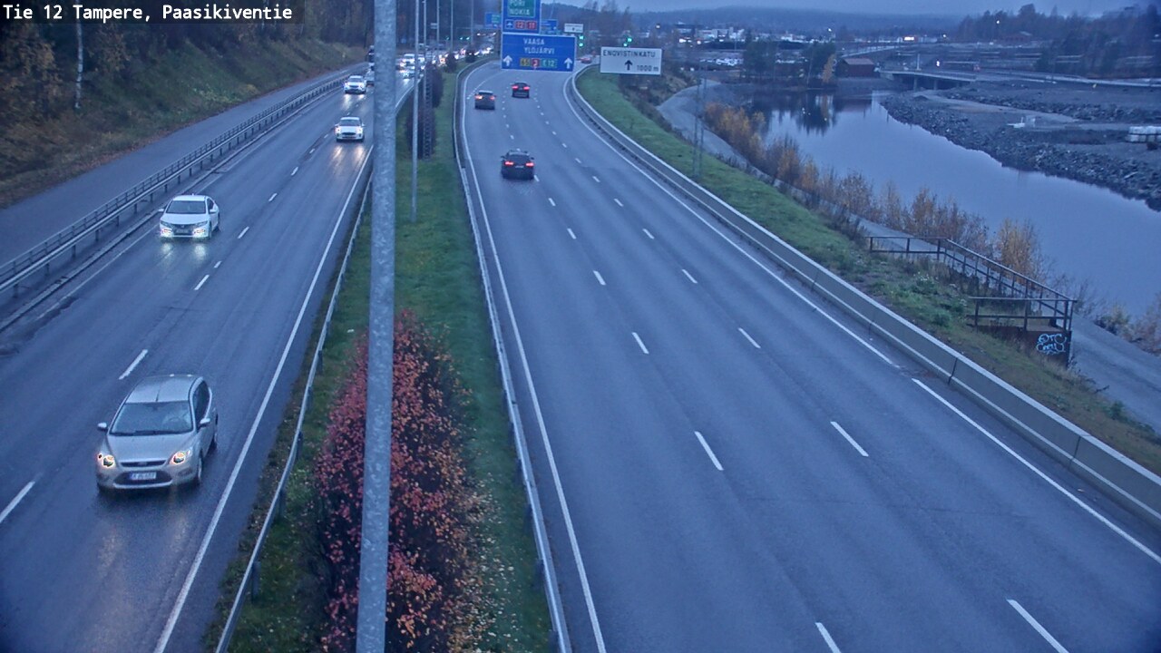 Kelikamerat Kuva Tie 12 Tampere, Paasikiventie, Tampere, Pirkanmaa