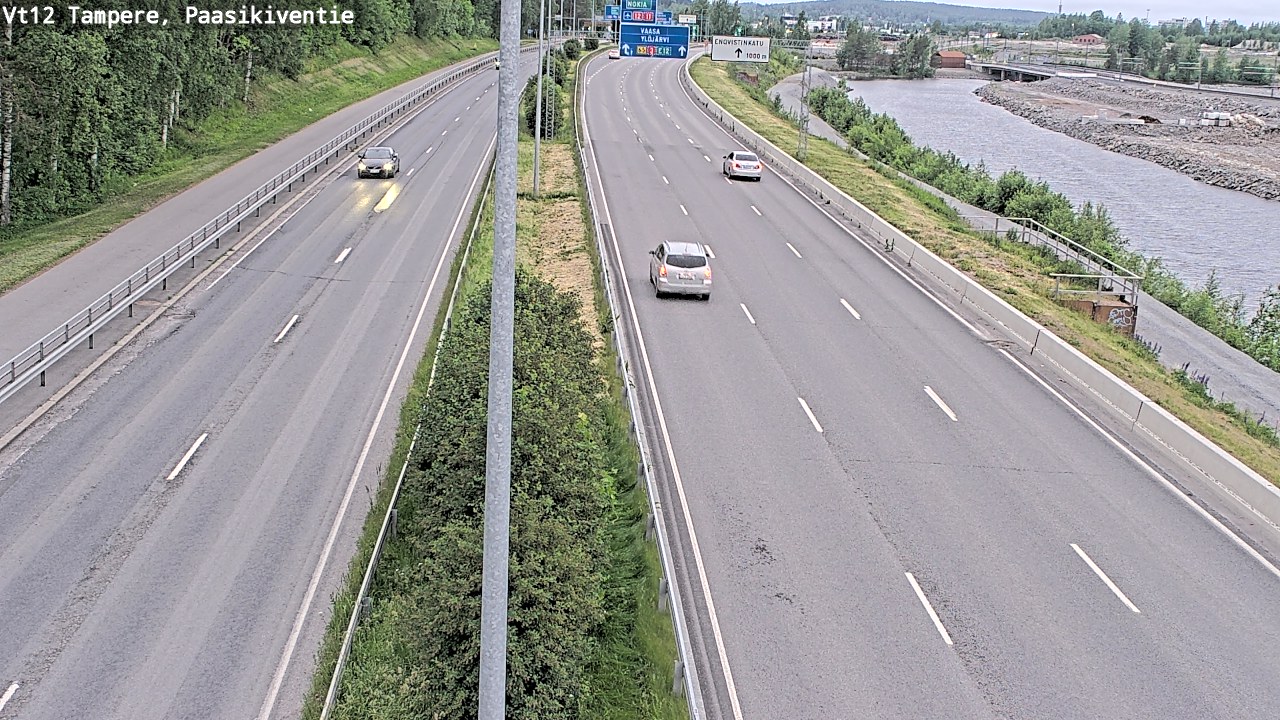 Kelikamerat Kuva Tie 12 Tampere, Paasikiventie, Tampere, Pirkanmaa
