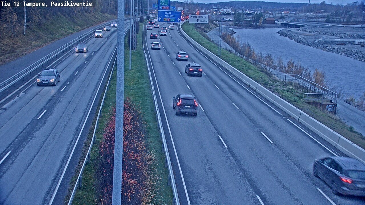 Kelikamerat Kuva Tie 12 Tampere, Paasikiventie, Tampere, Pirkanmaa