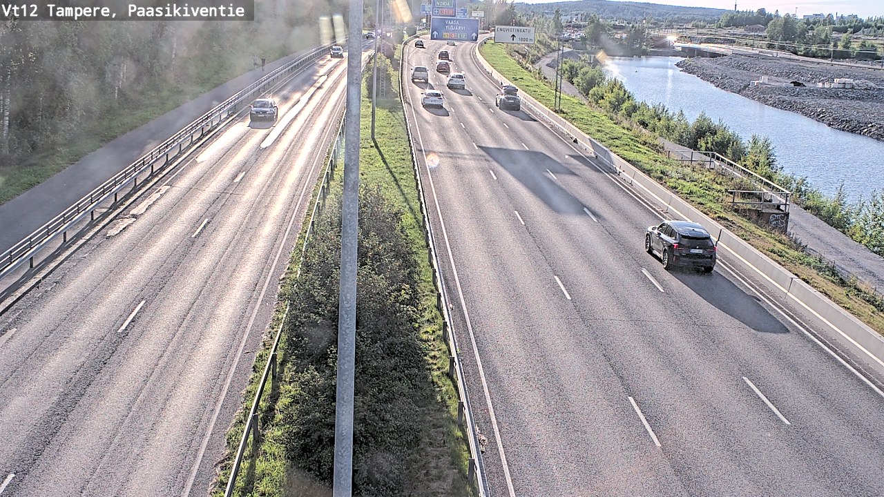 Kelikamerat Kuva Tie 12 Tampere, Paasikiventie, Tampere, Pirkanmaa