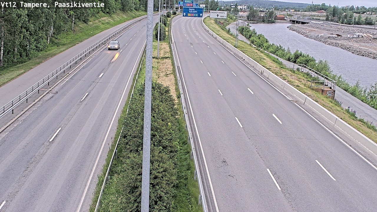 Kelikamerat Kuva Tie 12 Tampere, Paasikiventie, Tampere, Pirkanmaa