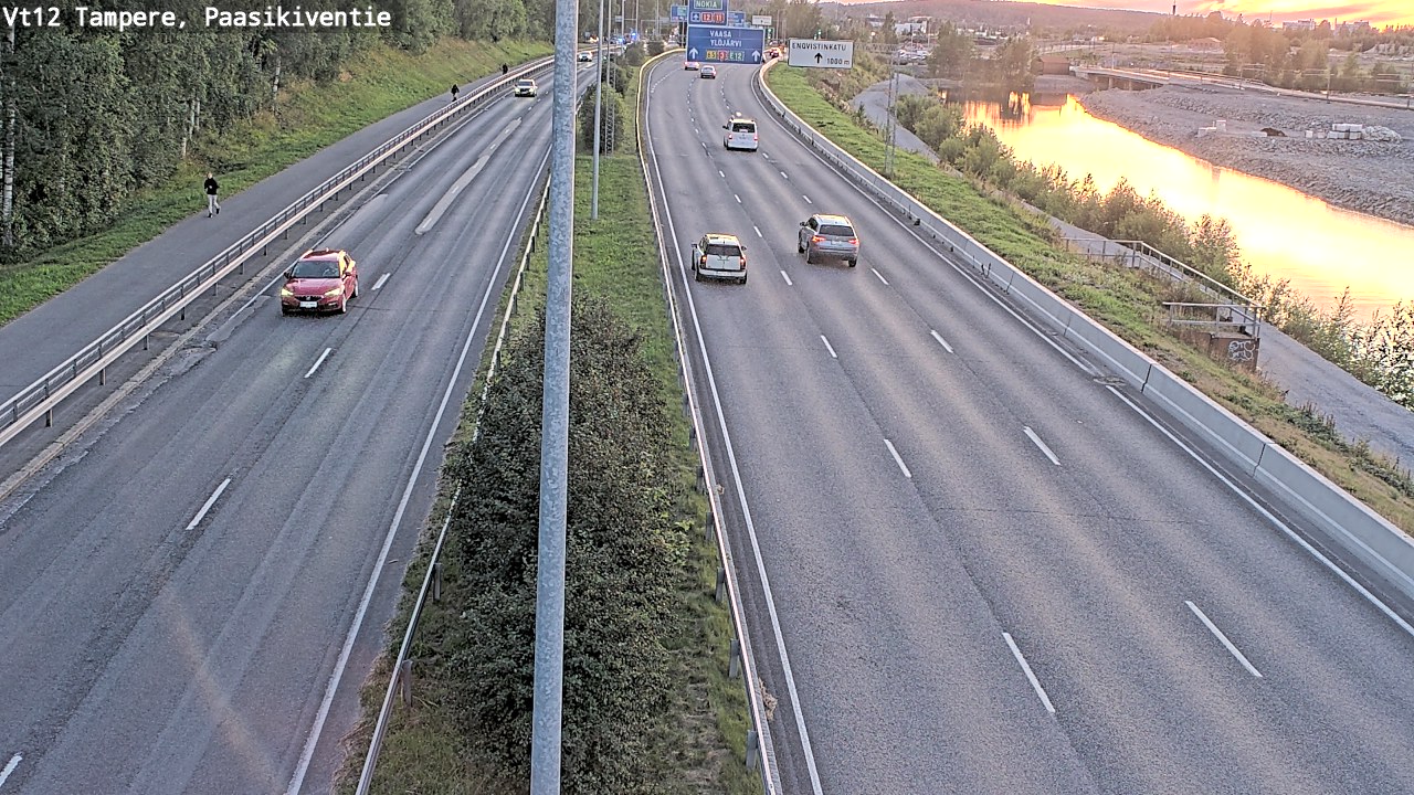 Kelikamerat Kuva Tie 12 Tampere, Paasikiventie, Tampere, Pirkanmaa