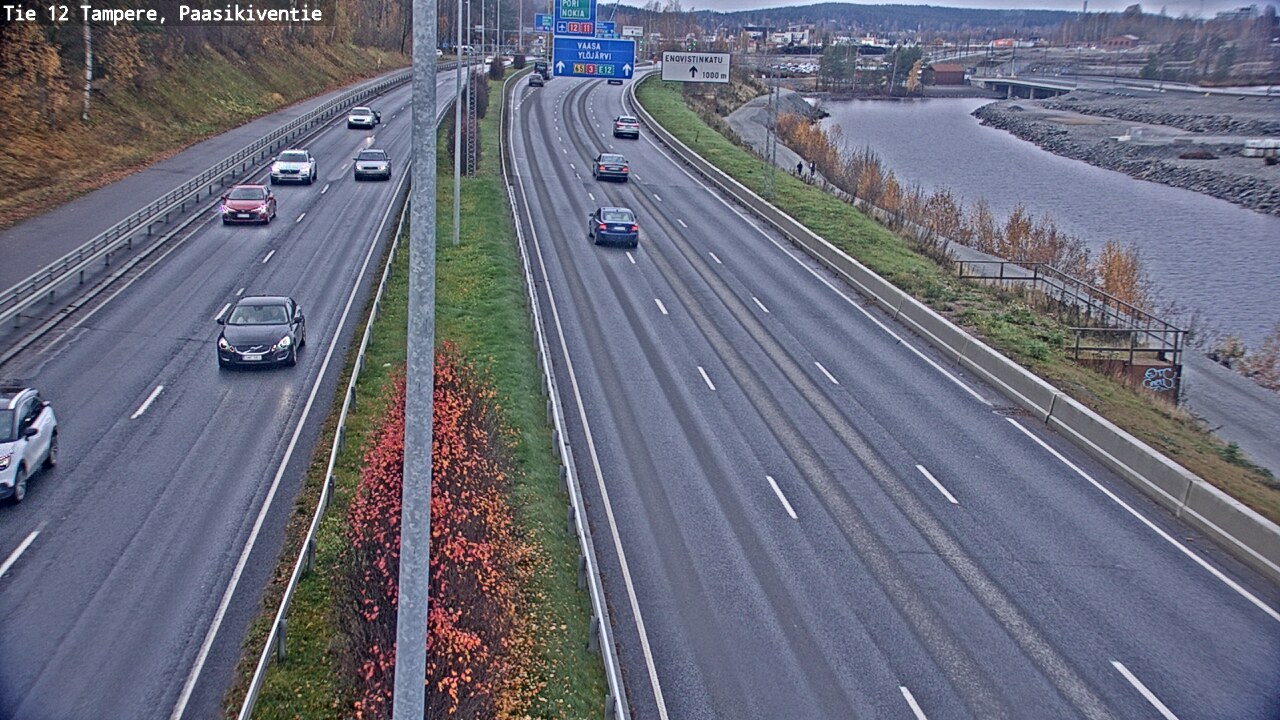 Kelikamerat Kuva Tie 12 Tampere, Paasikiventie, Tampere, Pirkanmaa