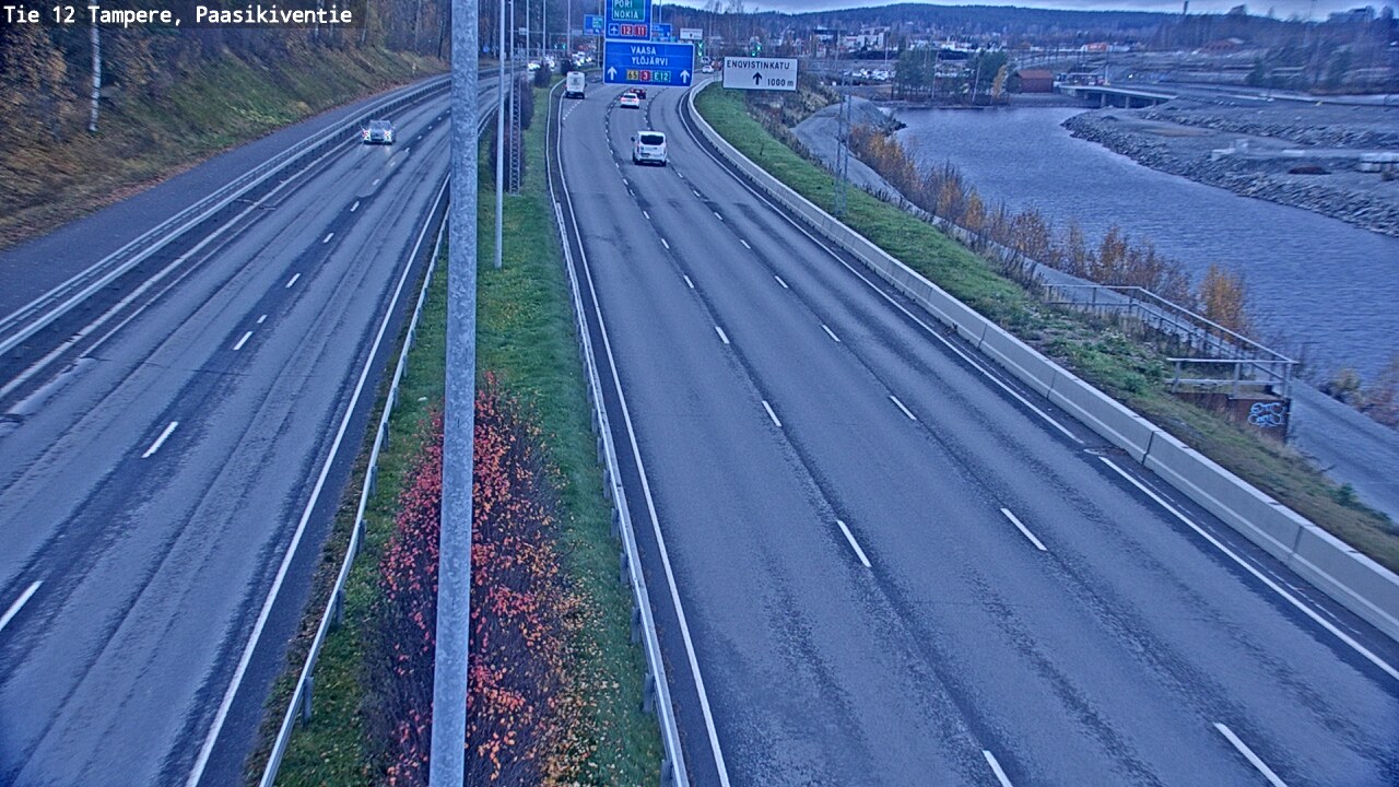 Kelikamerat Kuva Tie 12 Tampere, Paasikiventie, Tampere, Pirkanmaa