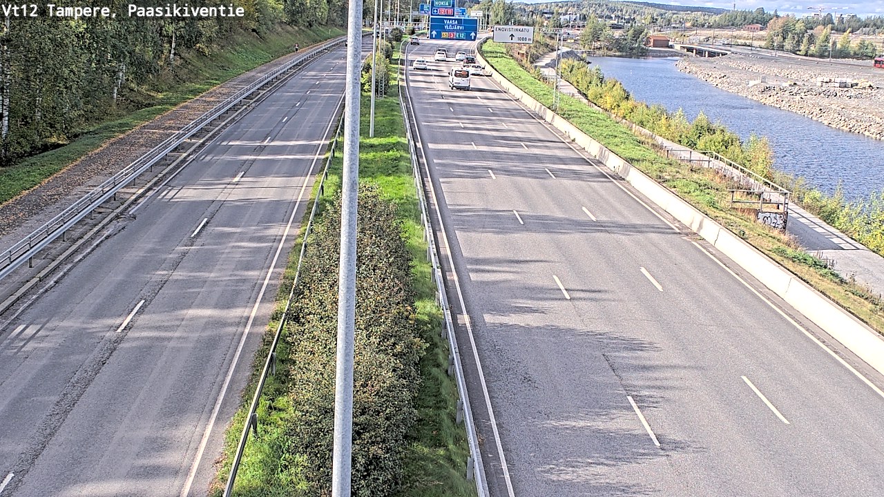 Kelikamerat Kuva Tie 12 Tampere, Paasikiventie, Tampere, Pirkanmaa