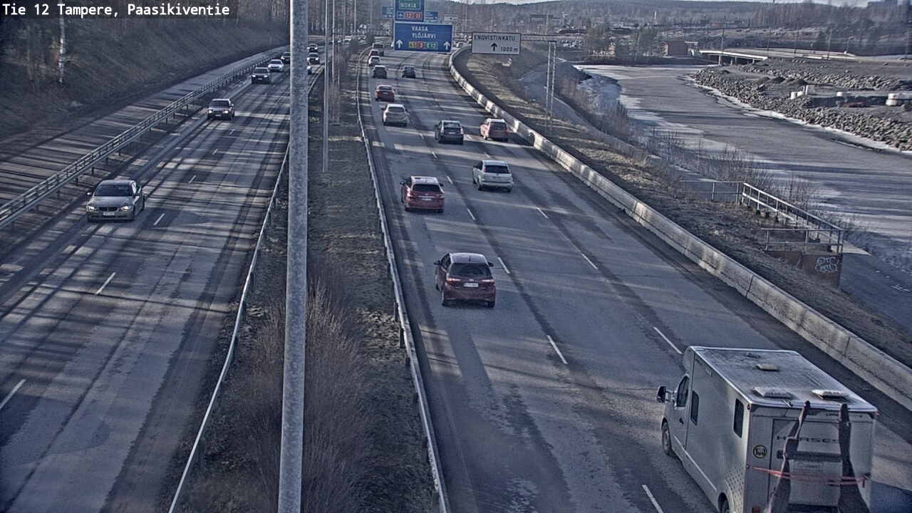 Kelikamerat Kuva Tie 12 Tampere, Paasikiventie, Tampere, Pirkanmaa