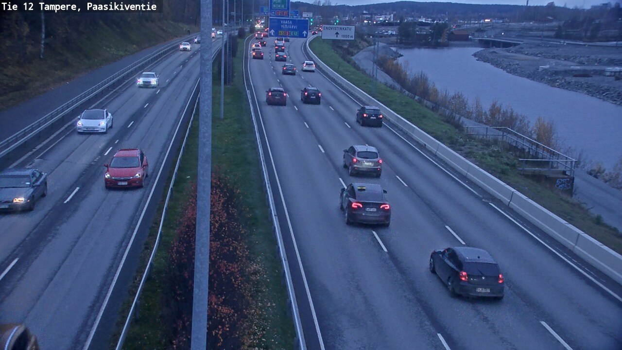 Kelikamerat Kuva Tie 12 Tampere, Paasikiventie, Tampere, Pirkanmaa