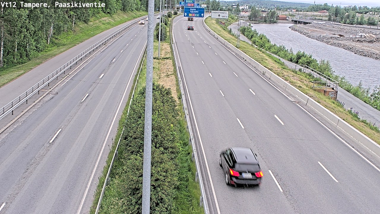 Kelikamerat Kuva Tie 12 Tampere, Paasikiventie, Tampere, Pirkanmaa