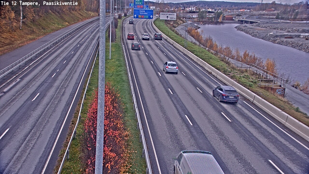 Kelikamerat Kuva Tie 12 Tampere, Paasikiventie, Tampere, Pirkanmaa