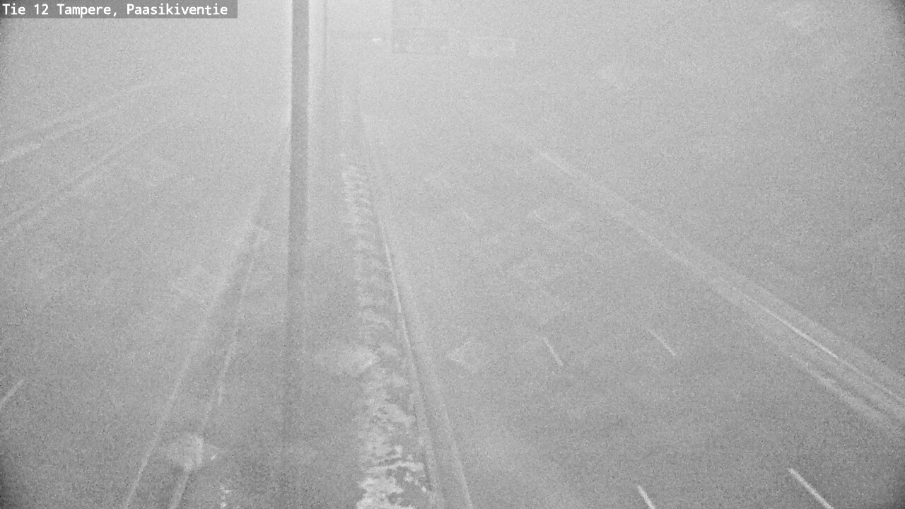 Weather Camera Image Väg 12 Tammerfors, Paasikiventie, Tampere, Pirkanmaa