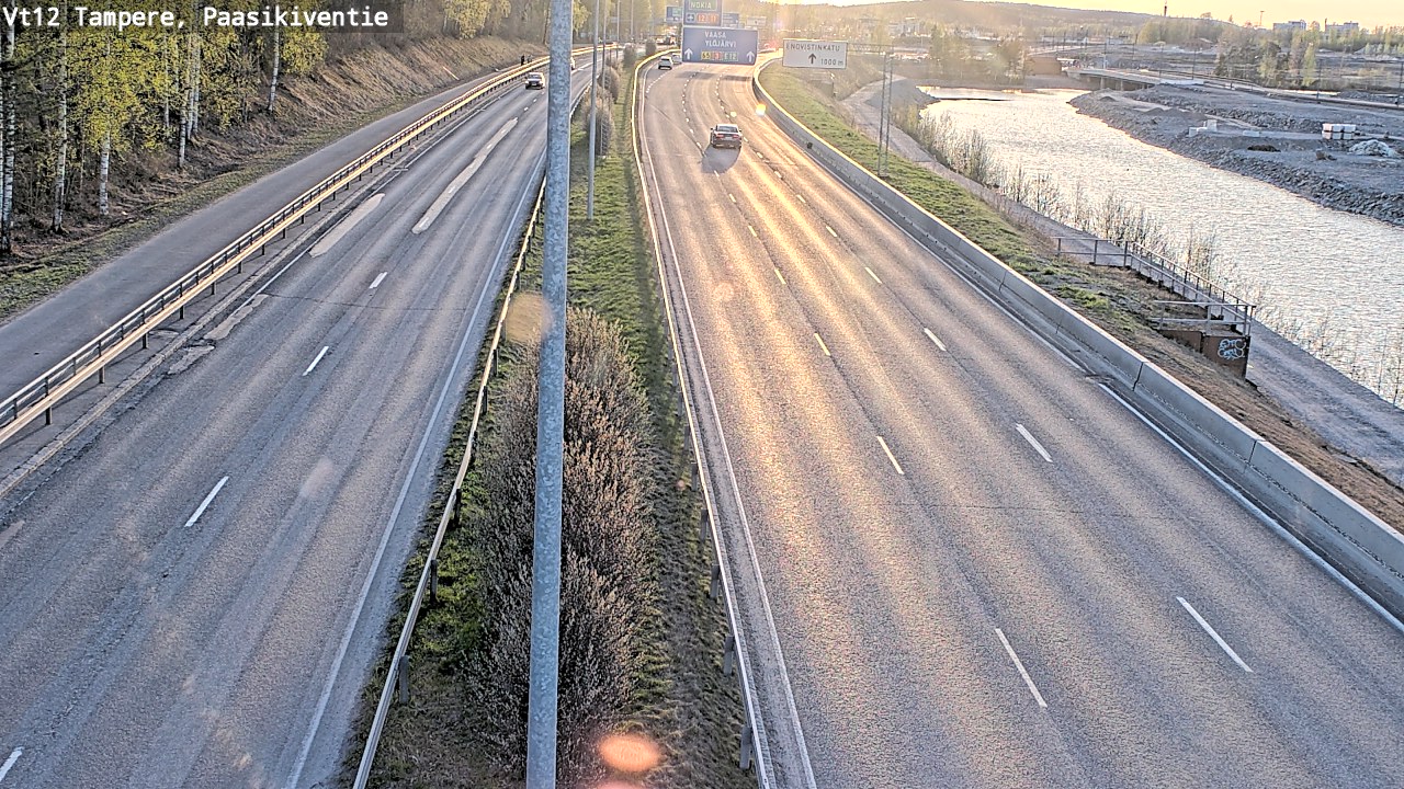 Weather Camera Image Road 12 Tampere, Paasikiventie, Tampere, Pirkanmaa