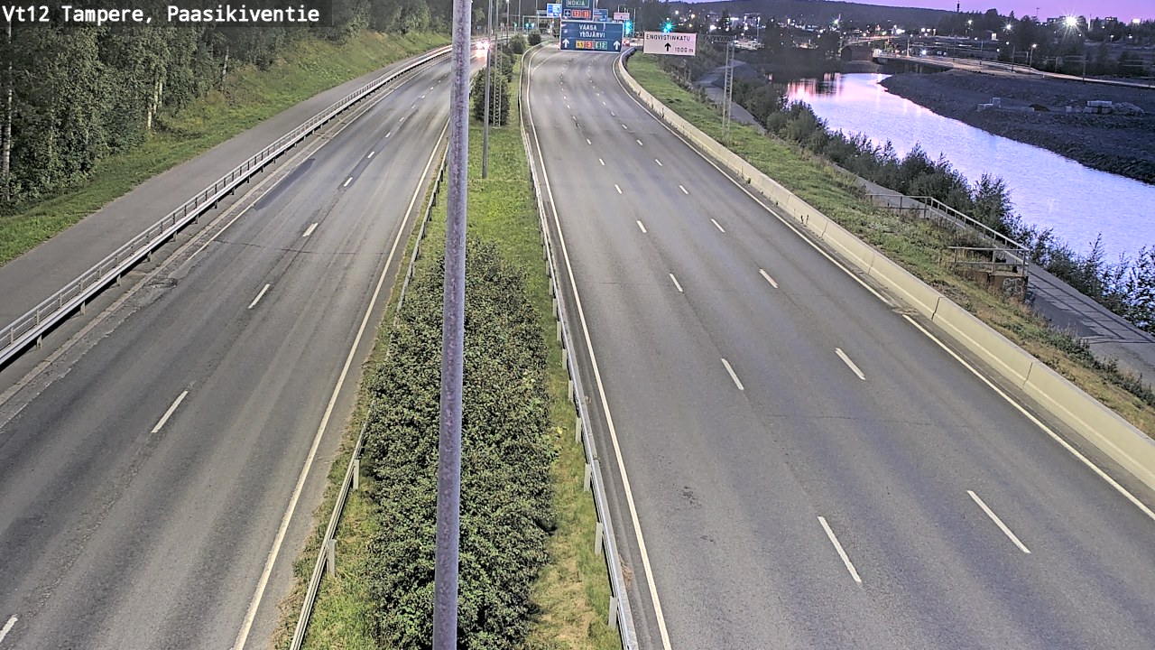 Kelikamerat Kuva Tie 12 Tampere, Paasikiventie, Tampere, Pirkanmaa
