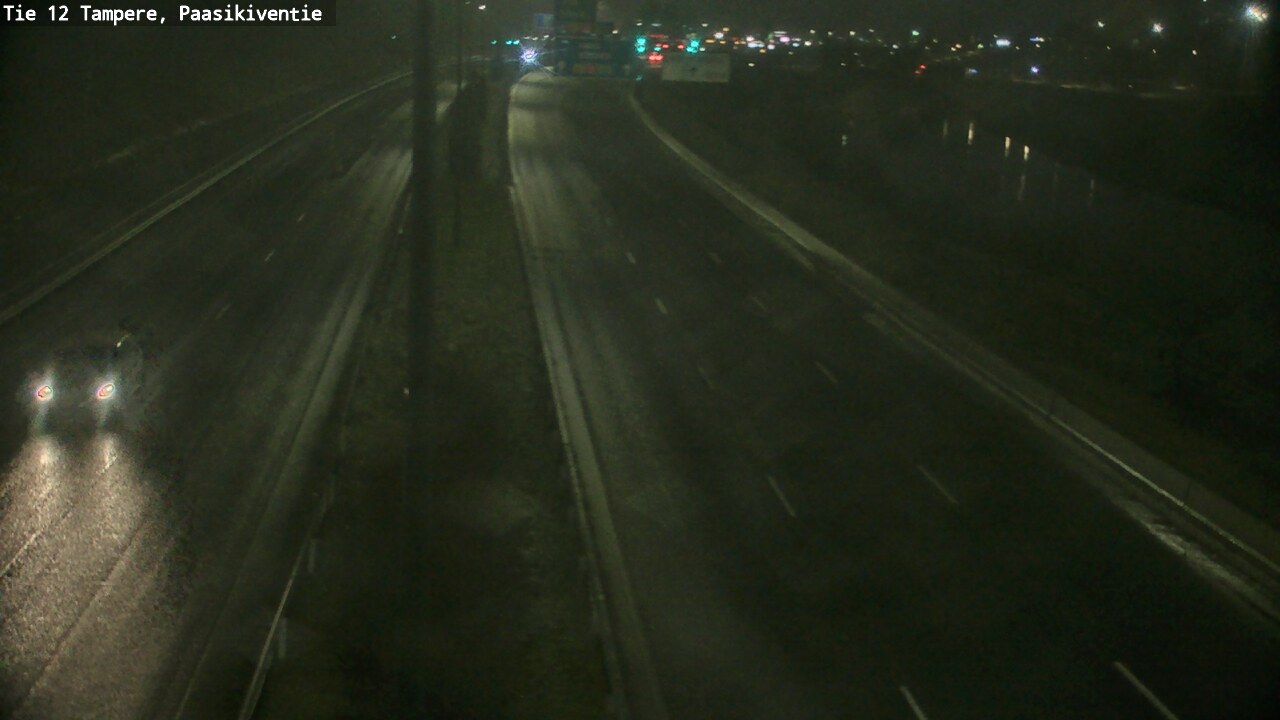 Weather Camera Image Väg 12 Tammerfors, Paasikiventie, Tampere, Pirkanmaa
