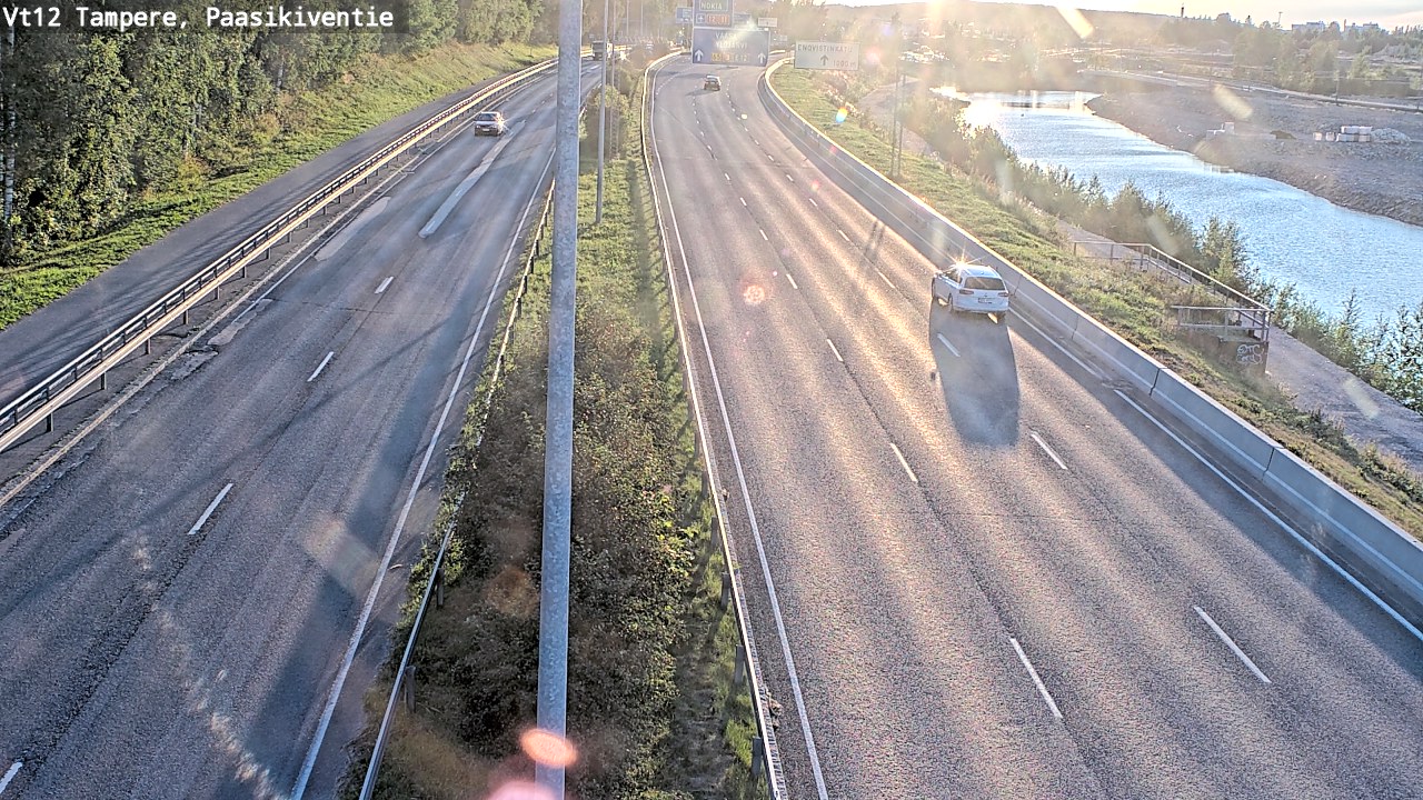 Kelikamerat Kuva Tie 12 Tampere, Paasikiventie, Tampere, Pirkanmaa