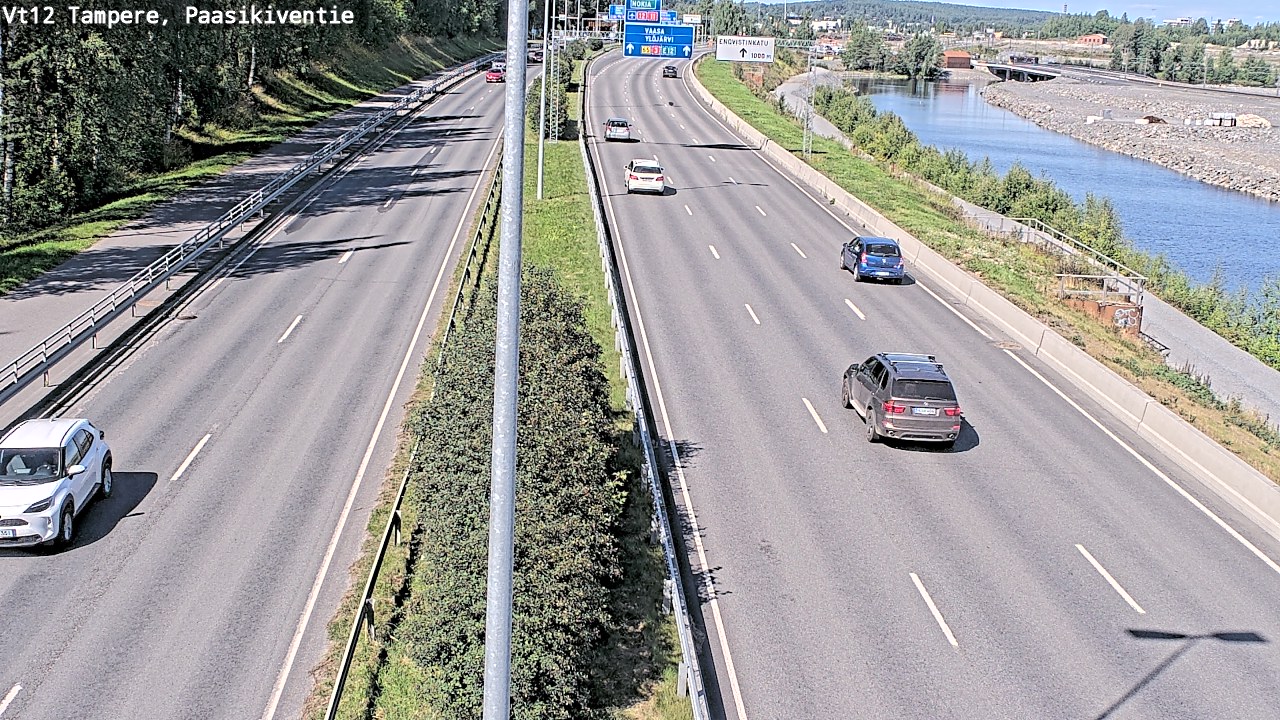 Kelikamerat Kuva Tie 12 Tampere, Paasikiventie, Tampere, Pirkanmaa