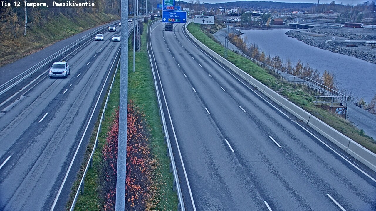 Kelikamerat Kuva Tie 12 Tampere, Paasikiventie, Tampere, Pirkanmaa