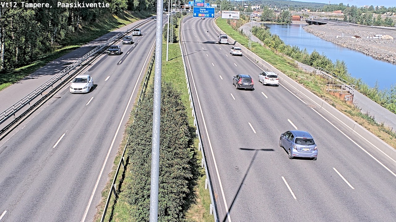 Kelikamerat Kuva Tie 12 Tampere, Paasikiventie, Tampere, Pirkanmaa