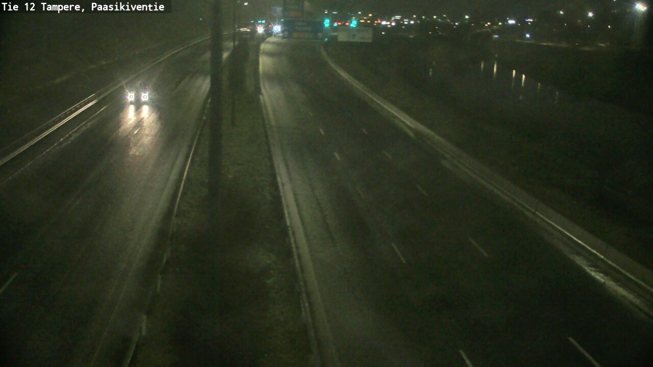 Weather Camera Image Väg 12 Tammerfors, Paasikiventie, Tampere, Pirkanmaa