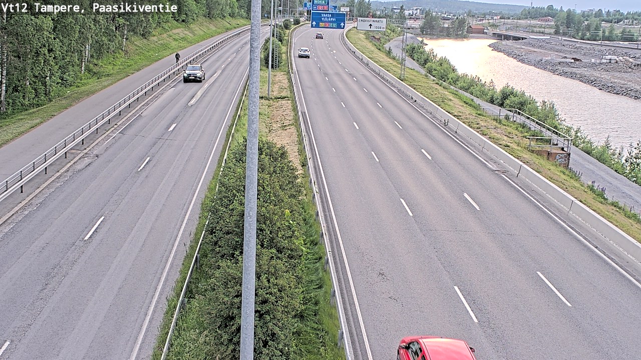 Kelikamerat Kuva Tie 12 Tampere, Paasikiventie, Tampere, Pirkanmaa