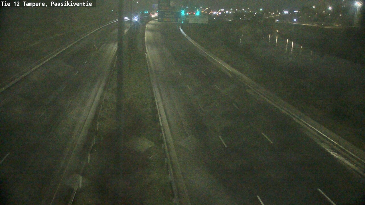 Weather Camera Image Väg 12 Tammerfors, Paasikiventie, Tampere, Pirkanmaa