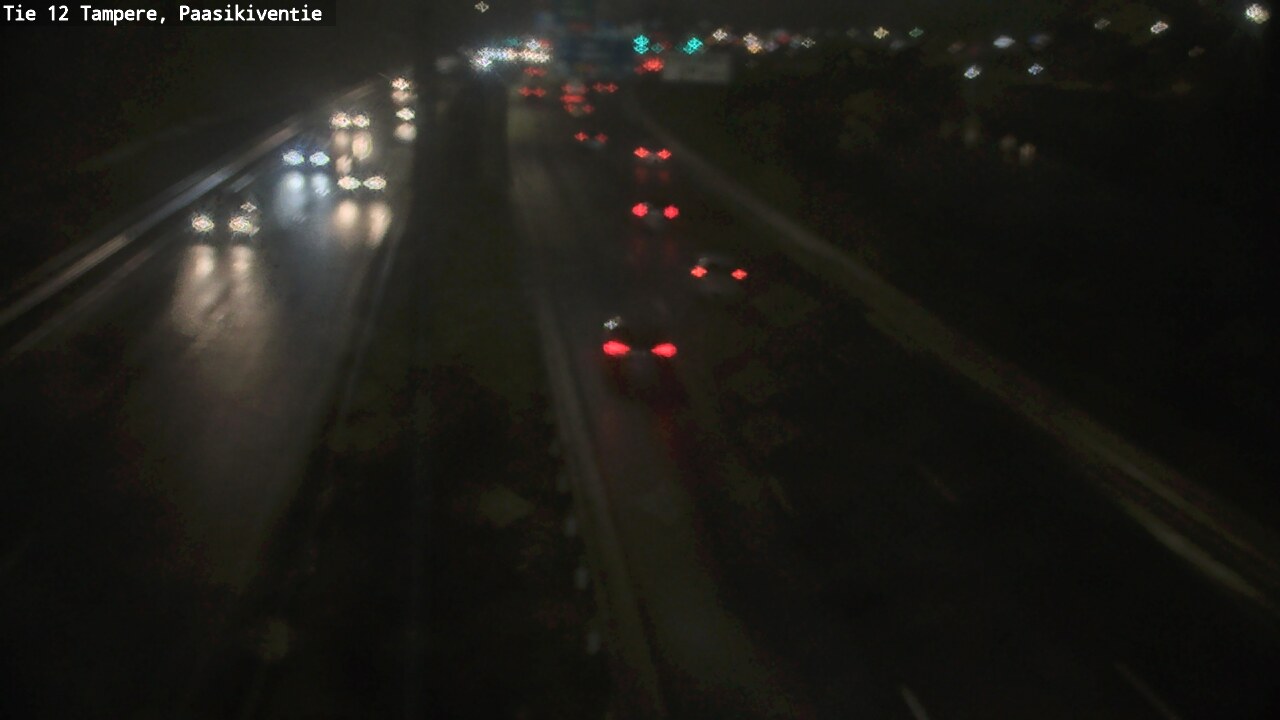 Weather Camera Image Väg 12 Tammerfors, Paasikiventie, Tampere, Pirkanmaa