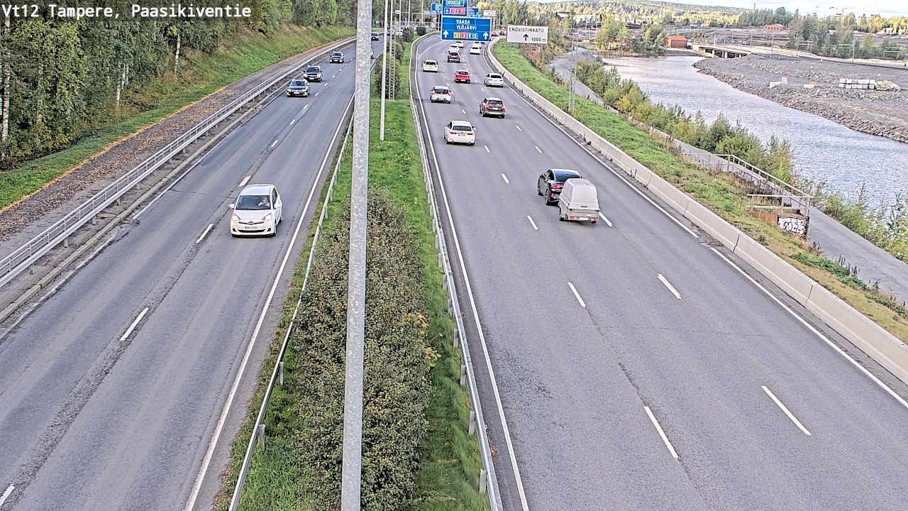 Kelikamerat Kuva Tie 12 Tampere, Paasikiventie, Tampere, Pirkanmaa