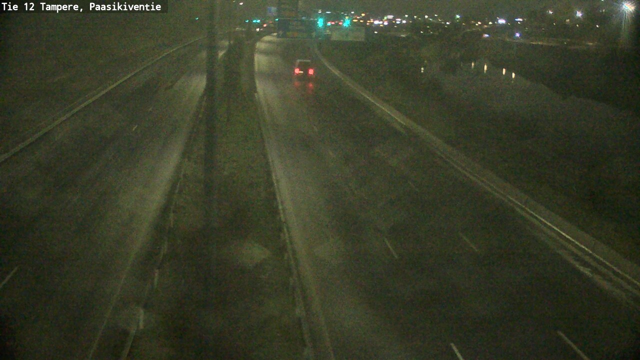 Weather Camera Image Väg 12 Tammerfors, Paasikiventie, Tampere, Pirkanmaa