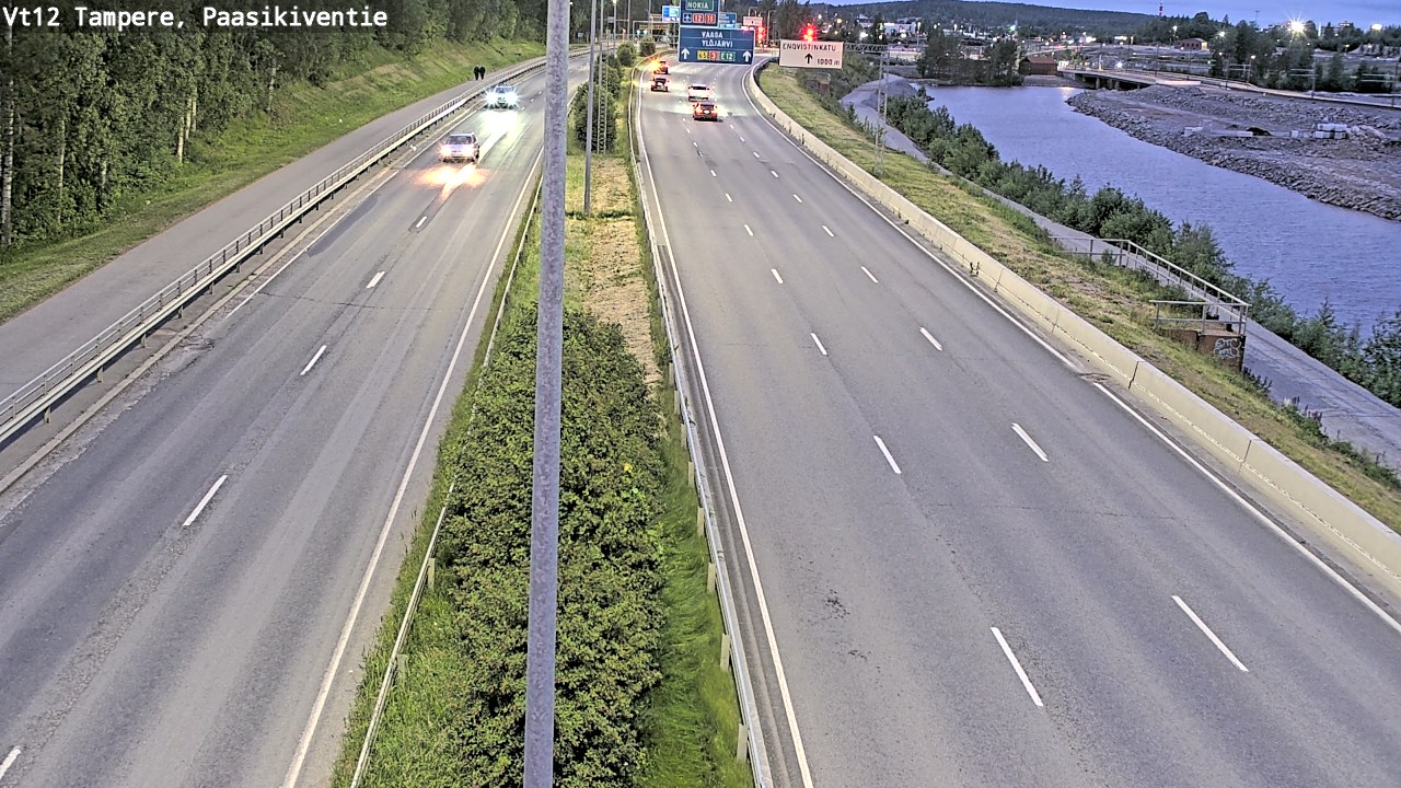 Kelikamerat Kuva Tie 12 Tampere, Paasikiventie, Tampere, Pirkanmaa