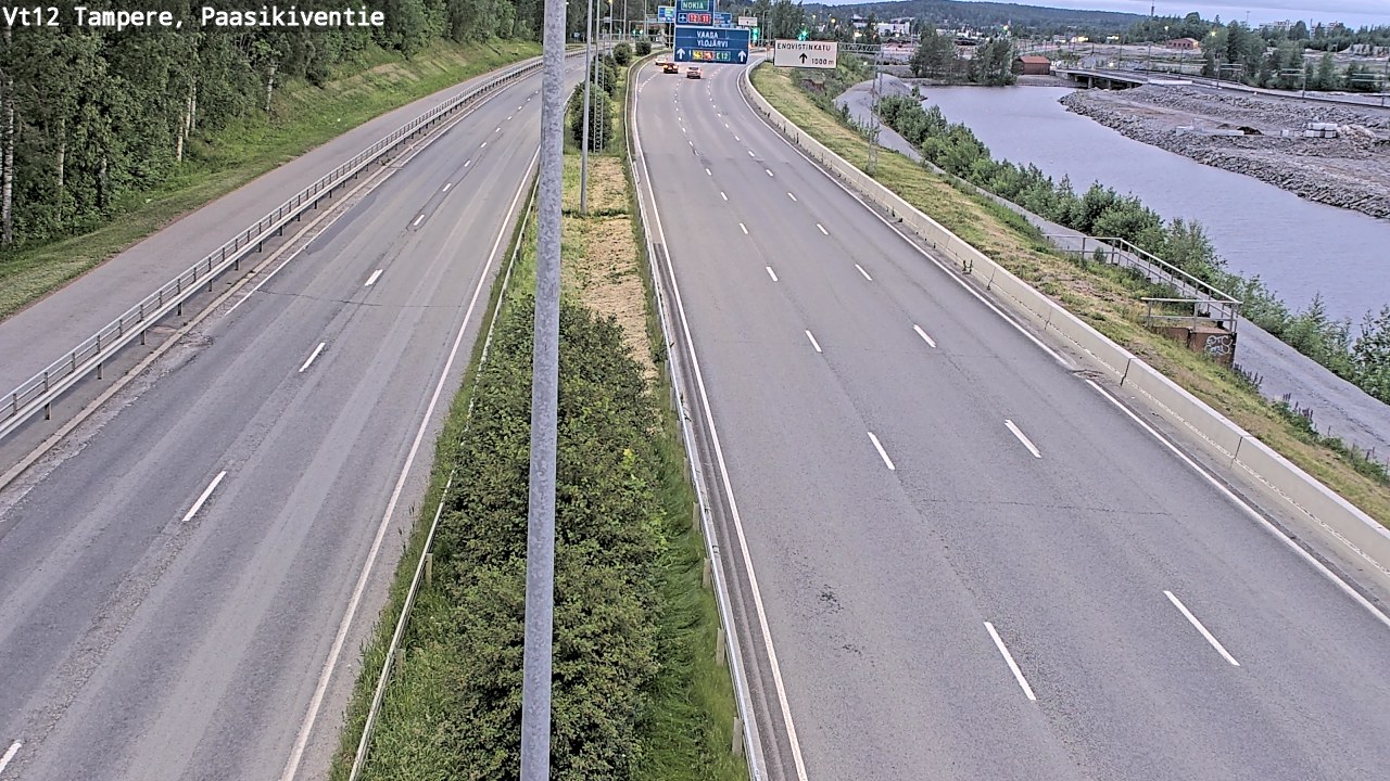 Kelikamerat Kuva Tie 12 Tampere, Paasikiventie, Tampere, Pirkanmaa