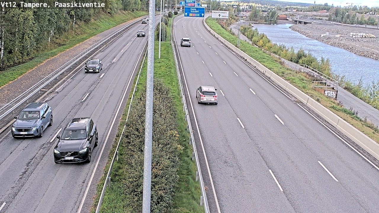 Kelikamerat Kuva Tie 12 Tampere, Paasikiventie, Tampere, Pirkanmaa