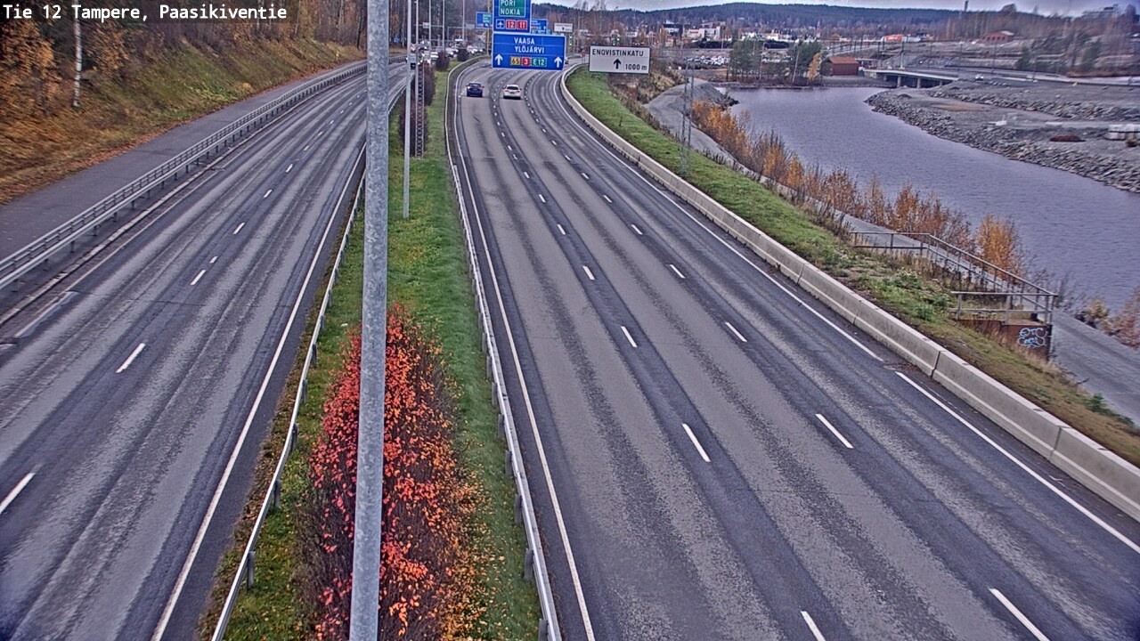 Kelikamerat Kuva Tie 12 Tampere, Paasikiventie, Tampere, Pirkanmaa