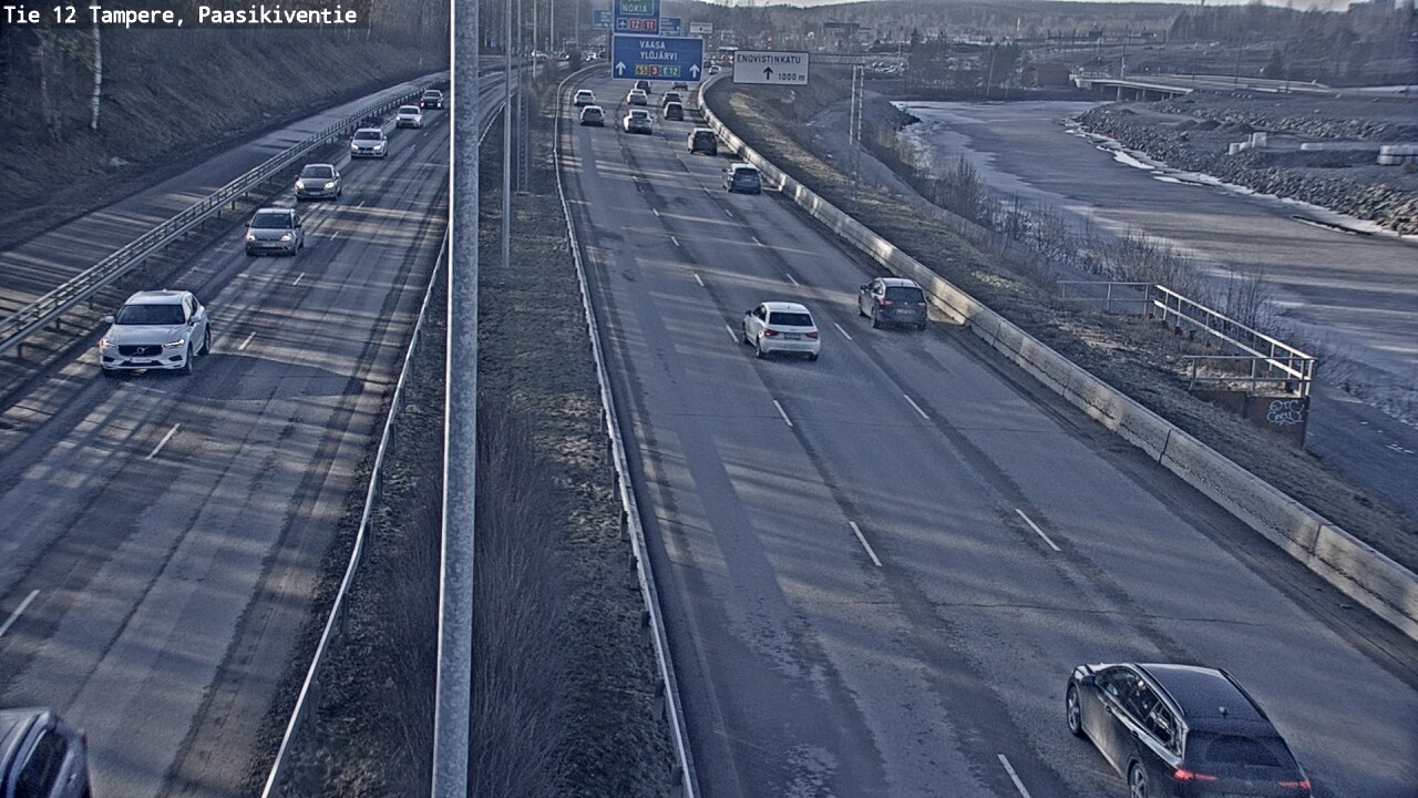 Kelikamerat Kuva Tie 12 Tampere, Paasikiventie, Tampere, Pirkanmaa