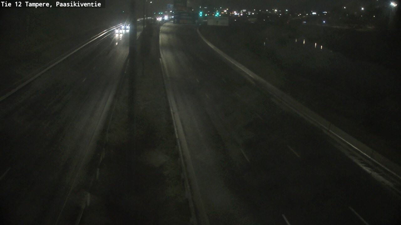 Weather Camera Image Väg 12 Tammerfors, Paasikiventie, Tampere, Pirkanmaa