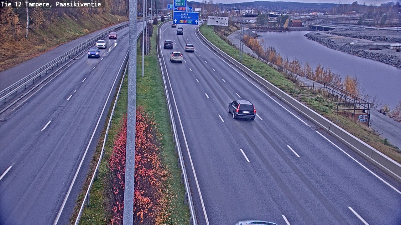 Kelikamerat Kuva Tie 12 Tampere, Paasikiventie, Tampere, Pirkanmaa