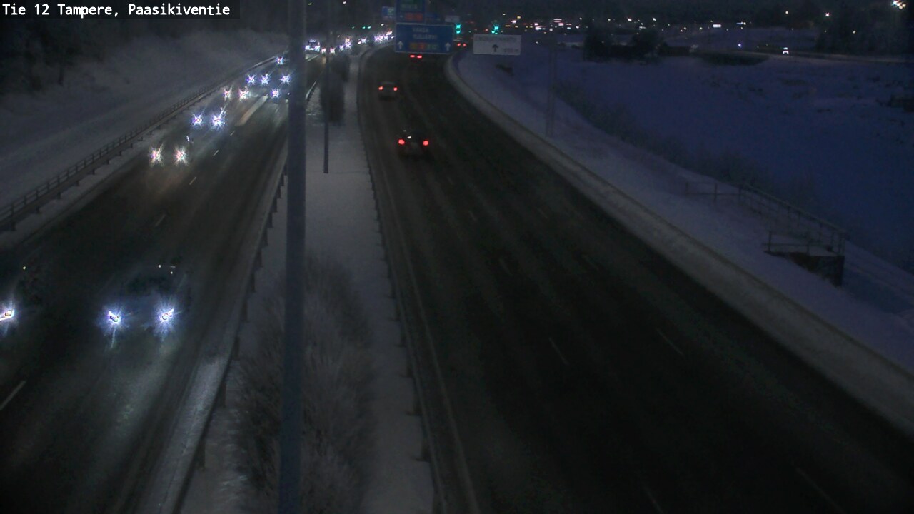 Kelikamerat Kuva Tie 12 Tampere, Paasikiventie, Tampere, Pirkanmaa