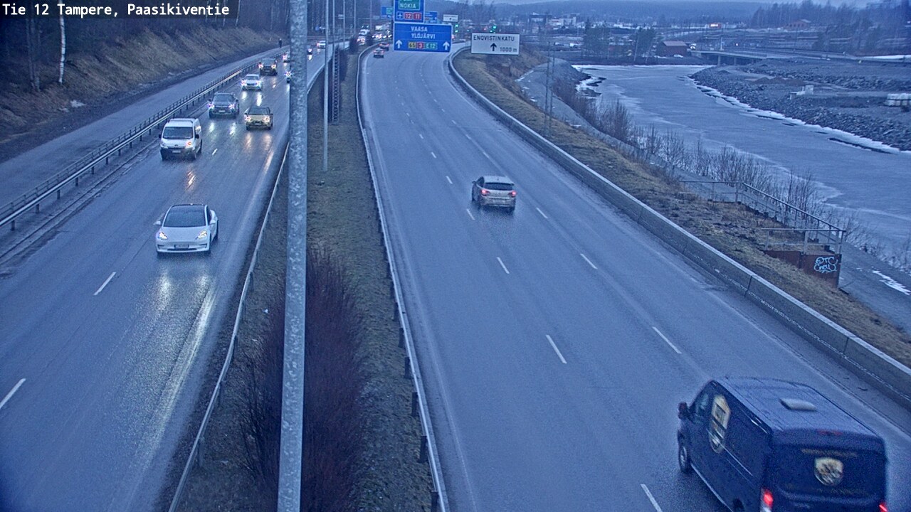 Kelikamerat Kuva Tie 12 Tampere, Paasikiventie, Tampere, Pirkanmaa