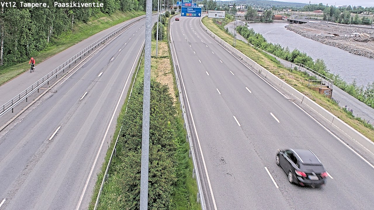 Kelikamerat Kuva Tie 12 Tampere, Paasikiventie, Tampere, Pirkanmaa