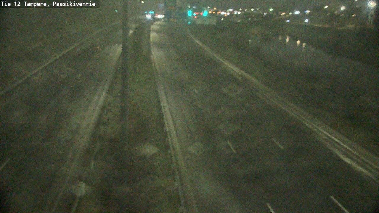 Weather Camera Image Väg 12 Tammerfors, Paasikiventie, Tampere, Pirkanmaa