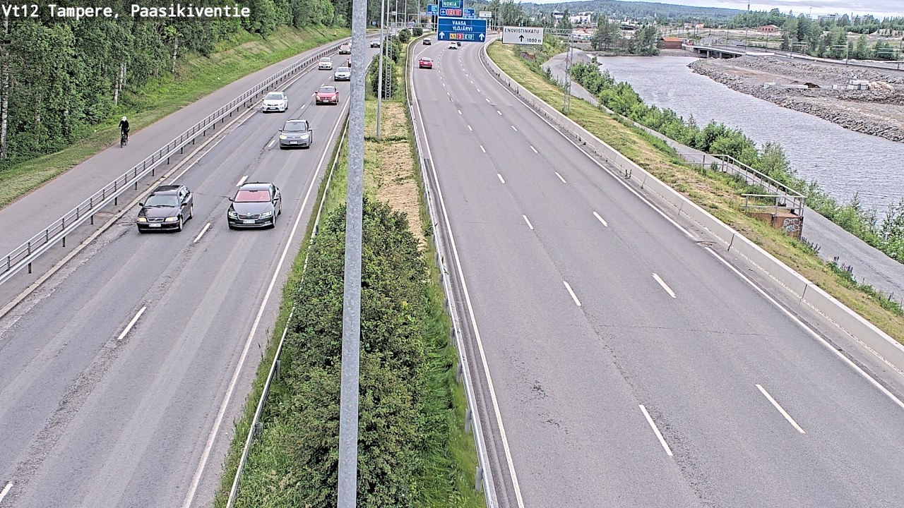 Kelikamerat Kuva Tie 12 Tampere, Paasikiventie, Tampere, Pirkanmaa