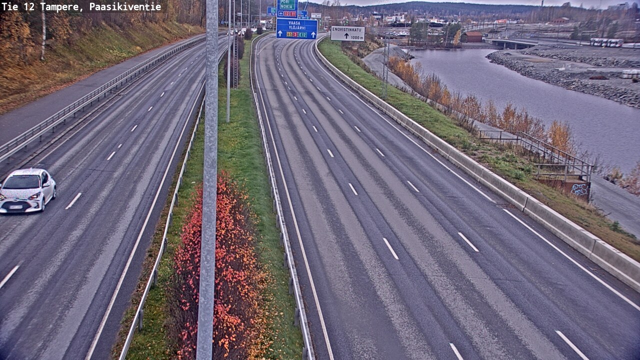 Kelikamerat Kuva Tie 12 Tampere, Paasikiventie, Tampere, Pirkanmaa