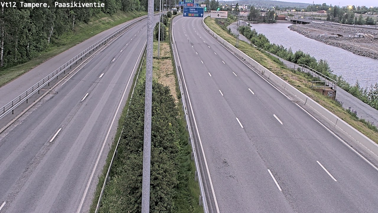 Kelikamerat Kuva Tie 12 Tampere, Paasikiventie, Tampere, Pirkanmaa