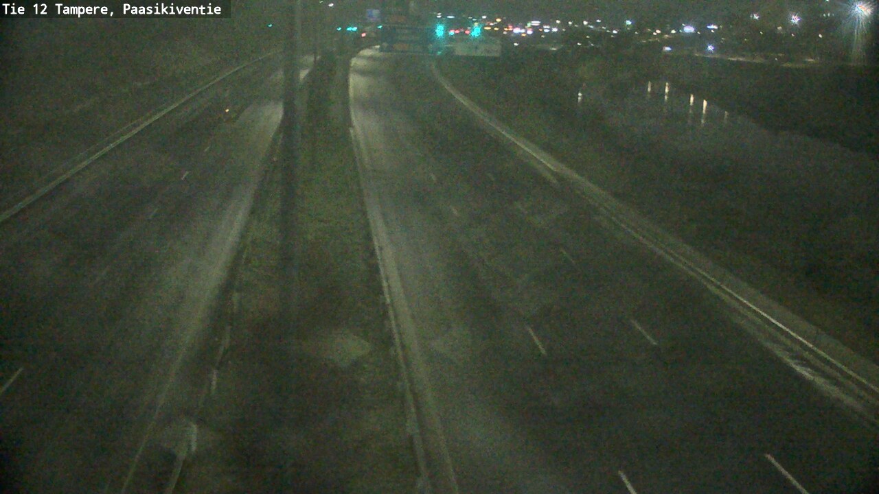 Weather Camera Image Väg 12 Tammerfors, Paasikiventie, Tampere, Pirkanmaa
