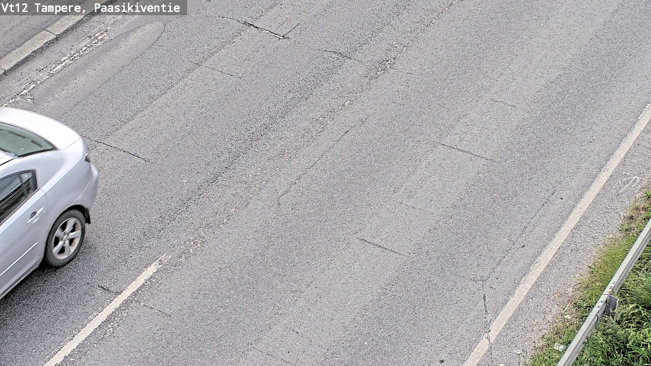 Weather Camera Image Väg 12 Tammerfors, Paasikiventie, Tampere, Pirkanmaa