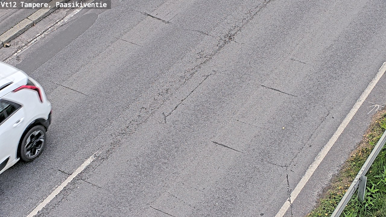 Weather Camera Image Väg 12 Tammerfors, Paasikiventie, Tampere, Pirkanmaa
