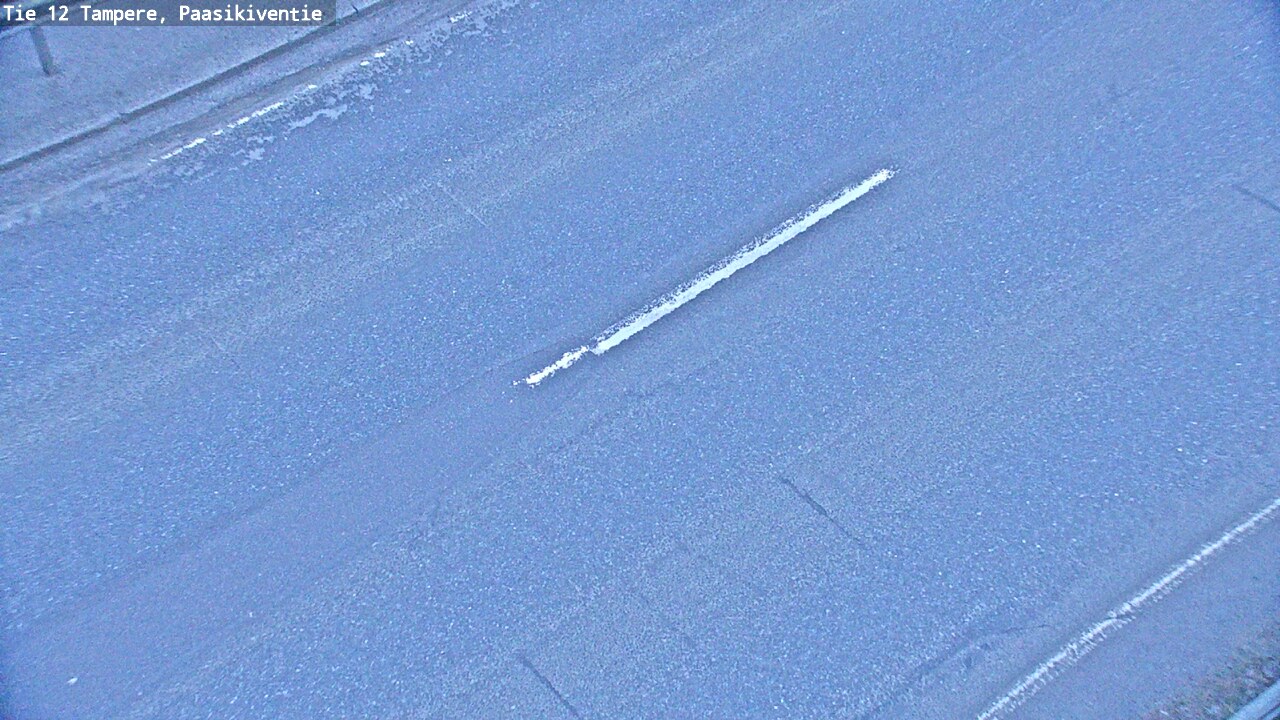 Weather Camera Image Väg 12 Tammerfors, Paasikiventie, Tampere, Pirkanmaa