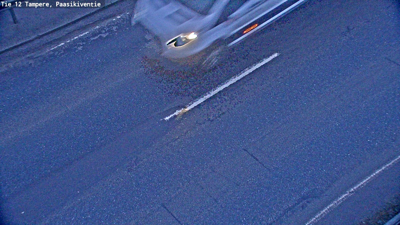 Weather Camera Image Väg 12 Tammerfors, Paasikiventie, Tampere, Pirkanmaa